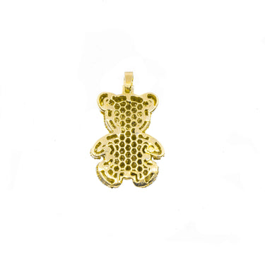 14k Diamond Teddy Bear 2.06 ctw